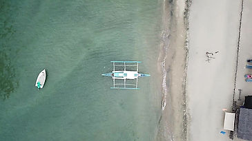 Footprints beach drone 1-2